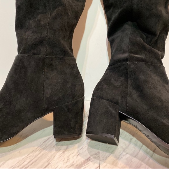 Charles Charles David Harbor Black Heeled Boot 9M - Picture 6 of 12